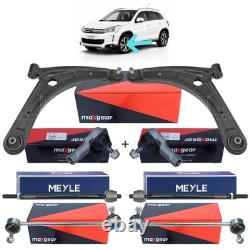 Kit Triangle Bras De Suspension Rotule Biellette + Stab Pour Citroen C4 Aircross