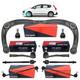Kit Triangle Bras De Suspension Rotule Biellette + Stab Pour Peugeot 3008 I 5008