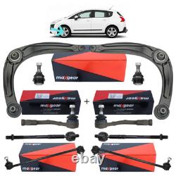 Kit Triangle Bras De Suspension Rotule Biellette + Stab Pour Peugeot 3008 I 5008