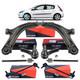 Kit Triangle Bras De Suspension Rotule Biellette + Stab Pour Renault Clio Iii