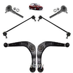 Kit Triangle Bras Suspension 6 Pièces Avant prévu pour 206 1.4 1.6 2.0 Hdi 1.9 D