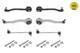 Kit De Bras De Suspension Essieu Avant Droit 016 050 0090/hd Meyle