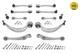 Kit De Bras De Suspension Essieu Avant Droit 116 050 0190/hd Meyle Pour Audi A5