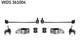 Kit De Réparation De Bras De Suspension Pas Pour Bras Oscillant Transversal Skf
