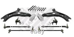 MAPCO Kit bras de suspension Kit triangle de suspension 53763 Essieu avant 335mm