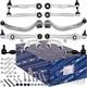 Meyle Hd Renforcé Kit Bras De Suspension 12 Pièces Avant Pour Audi A4 B7 Seat St