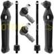 Opel Agila A H00 Triangle Bras De Suspension Rotule Direction Essieu Avant 6 Pcs