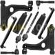 Opel Astra G Zafira Triangle Bras De Suspension Rotule Biellette Soufflet Avant