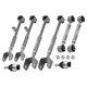 Ront Ball Joints + 6 Pieces Of Rear Adjustable Camber Arms Kit For For Acura Tl