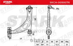 STARK Bras de liaison suspension de roue SKCA-0050076 avant, droit, inférieur