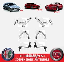 Set Bras Suspension Avant + Tiges Alfa Romeo 159 Set 6 Pièces