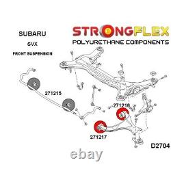 Silentblocs des bras suspension avant SPORT pour Subaru SVX C12