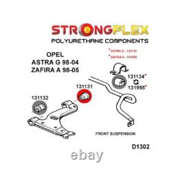 Silentblocs polyuréthane bras suspension avant Opel Zafira A