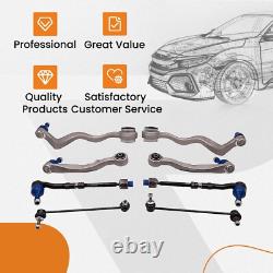 Wishbones Bras De Suspension Avant 8pcs Kit for Bmw 5 E60 E61 31306781548
